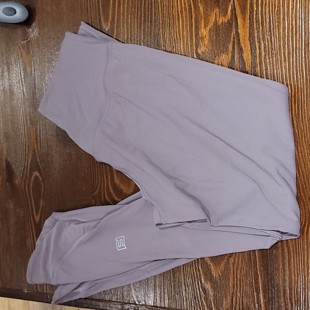 Feed me fight me lavender essential leggings
